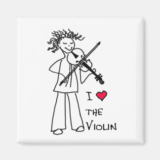 I Liebe des Violinmagazins für den Violinstandort Magnet