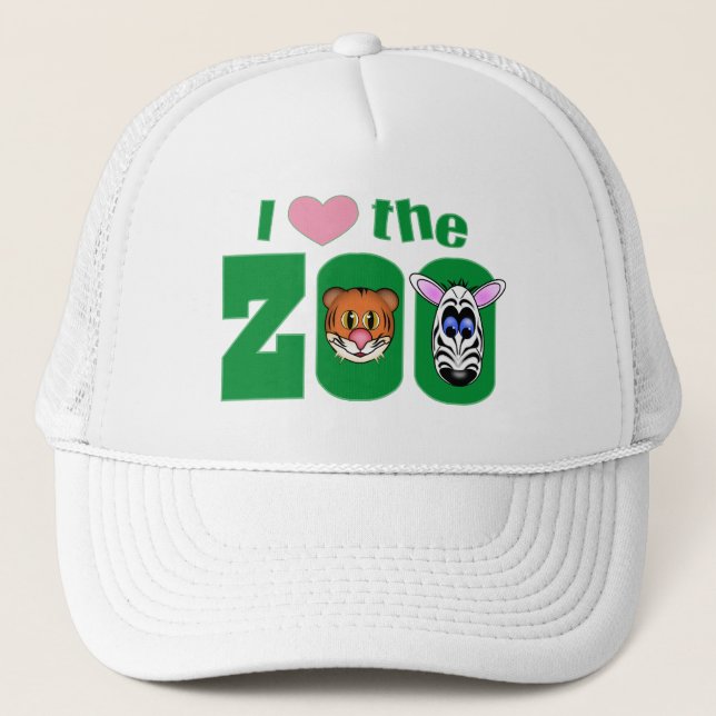 I Liebe des ZOO Truckerkappe (Vorderseite)