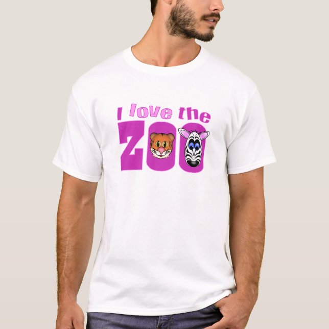 I Liebe des Zoos T-Shirt (Vorderseite)
