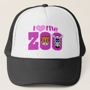 I Liebe des Zoos Truckerkappe