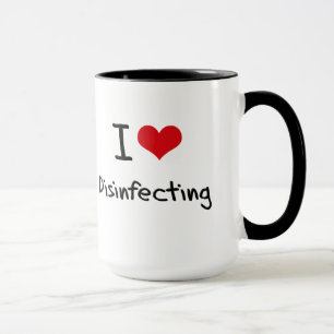 I Liebe-Desinfizierung Tasse
