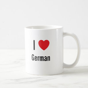 I Liebe Deutsch Kaffeetasse