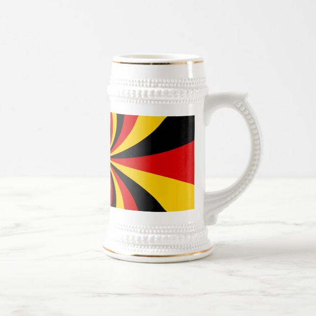 I Liebe Deutsche Druckgrafik Bierglas (Rechts)