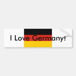 I Liebe Deutschland! Autoaufkleber