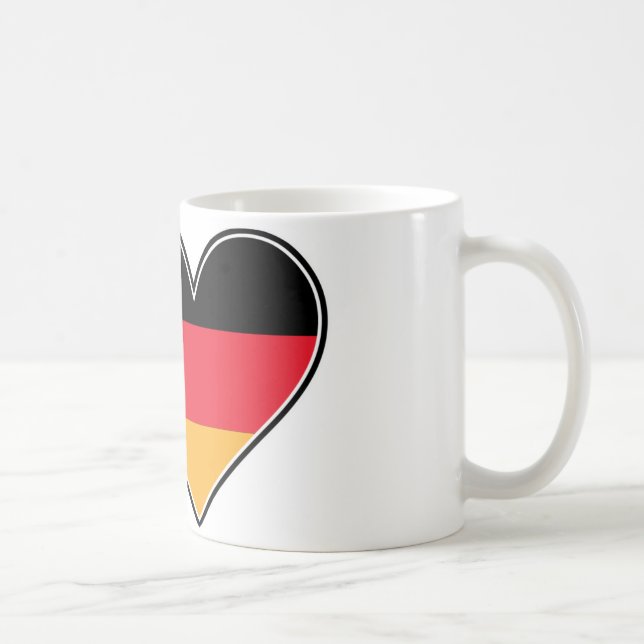 I Liebe Deutschland Kaffeetasse (Rechts)