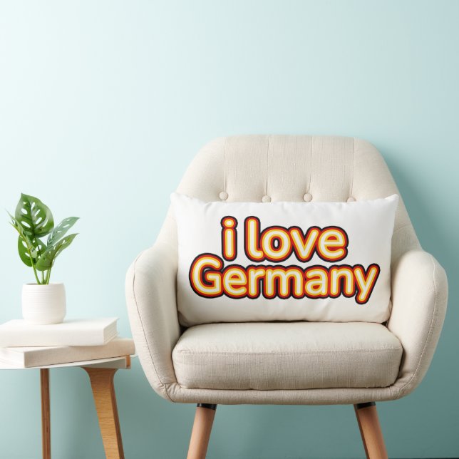 I Liebe Deutschland Lendenkissen (Stuhl )