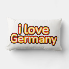 I Liebe Deutschland Lendenkissen