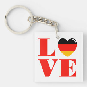 I Liebe Deutschland Schlüsselanhänger