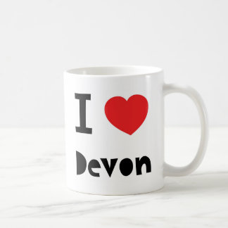 I Liebe Devon Kaffeetasse
