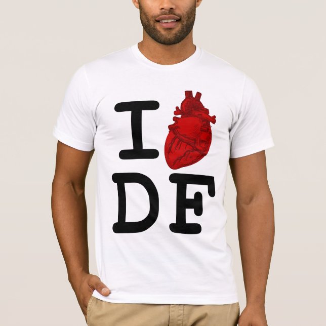 I Liebe DF T-Shirt (Vorderseite)