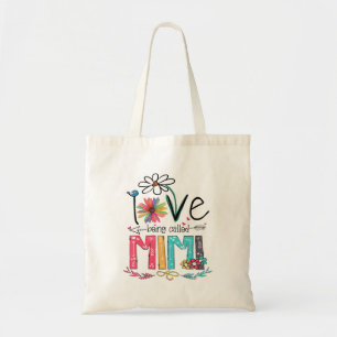 I Liebe, die als Mimi Oma Nana Gigi Lover bezeichn Tragetasche