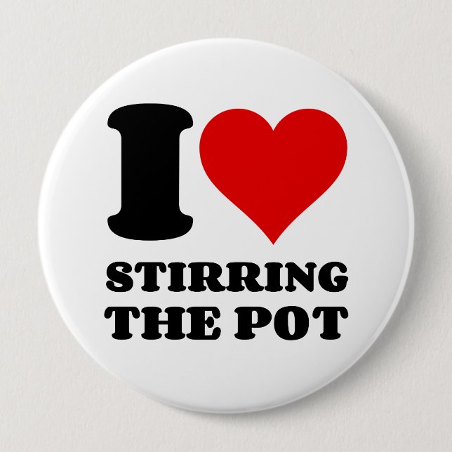 I. LIEBE, DIE DEN POT STARTET BUTTON (Vorderseite)