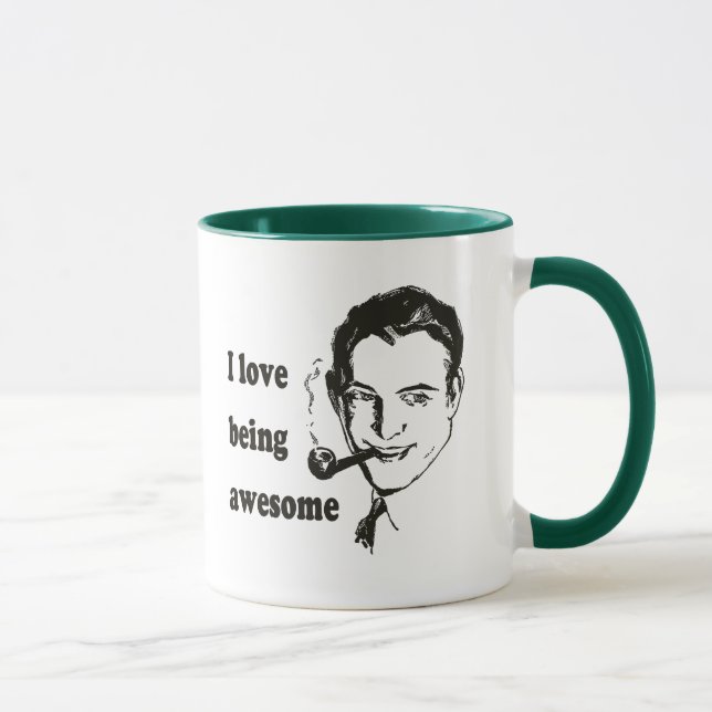 I Liebe, die fantastisch ist Tasse (Rechts)
