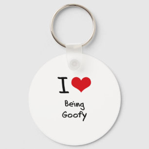I Liebe, die Goofy ist Schlüsselanhänger