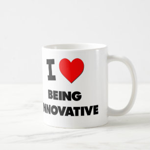I Liebe, die innovativ ist Kaffeetasse