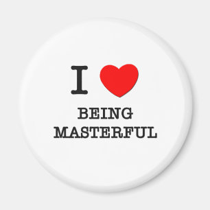 I Liebe, die meisterhaft ist Magnet