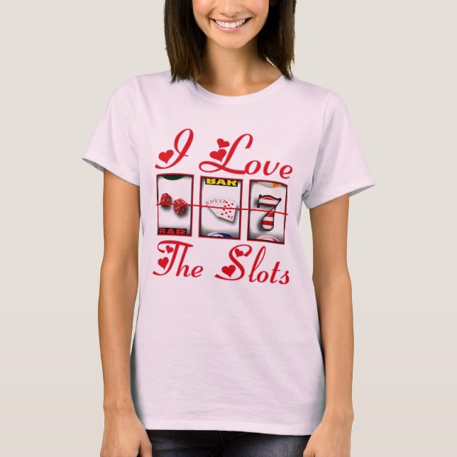 I LIEBE DIE SCHLITZE T-Shirt (Vorderseite)