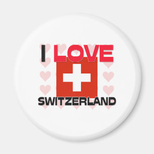 I Liebe die Schweiz Magnet