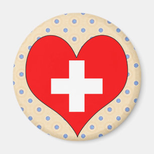 I Liebe die Schweiz Magnet