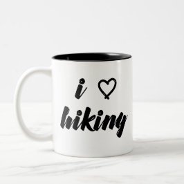 I Liebe, die Tasse wandert