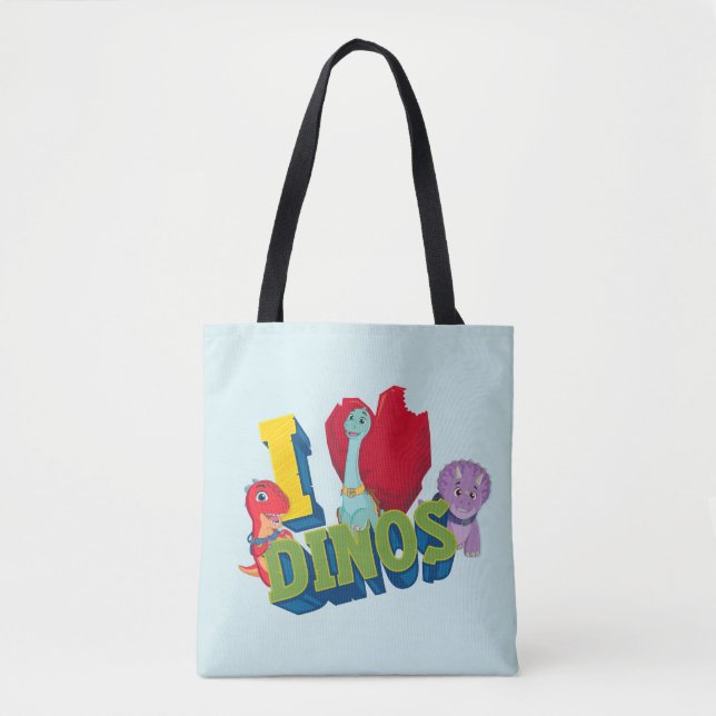 I Liebe Dinos | Dino Ranch Tasche (Vorderseite)
