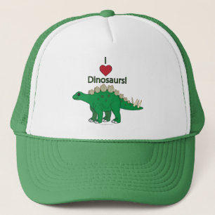 I Liebe-Dinosaurier: Stegosaurus Truckerkappe