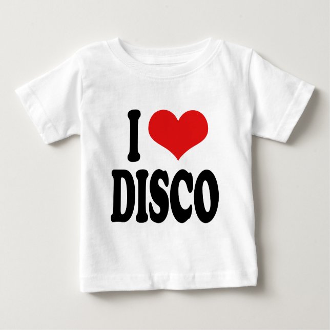 I Liebe-Disco Baby T-shirt (Vorderseite)