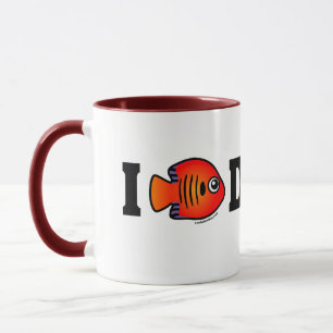 I Liebe Diving Tasse