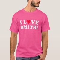 I Liebe Dmitri Matching Girlfriend & Boyfriend Dmi