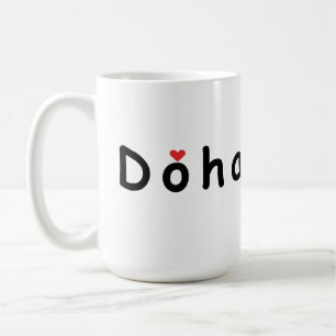 I Liebe Doha Kaffeetasse