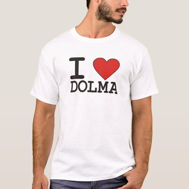 I Liebe Dolma T-Shirt (Vorderseite)