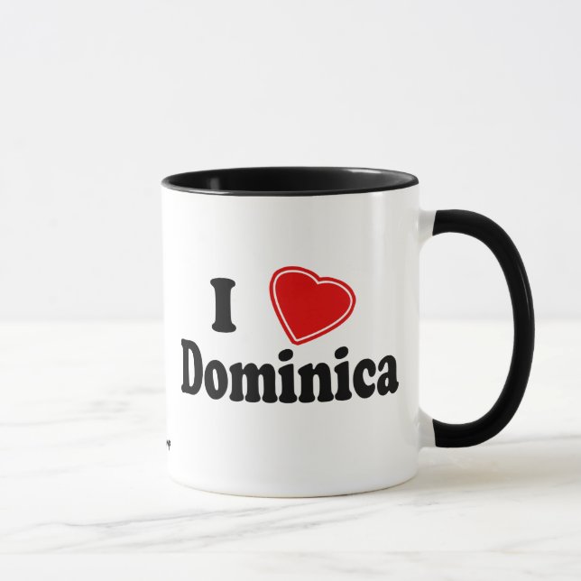I Liebe Dominica Tasse (Rechts)