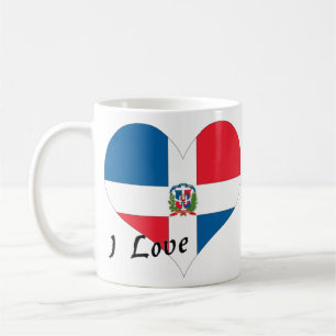 I Liebe-Dominikanische Republik Kaffeetasse