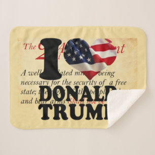 I LIEBE DONALD TRUMP SHERPADECKE