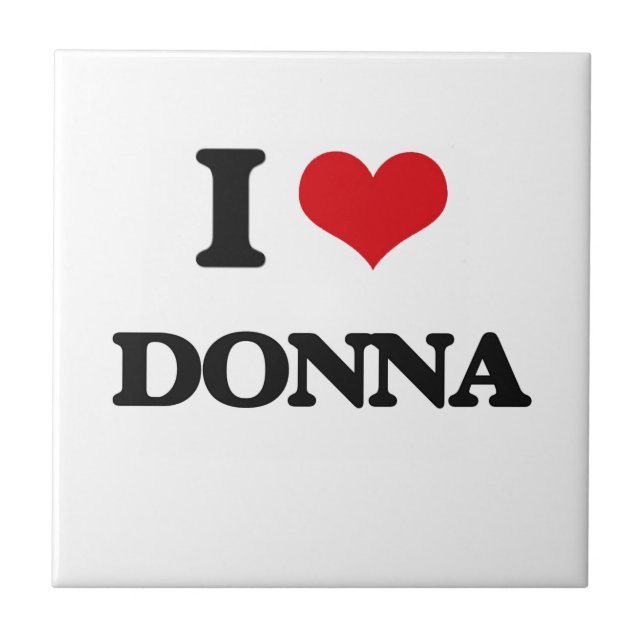 I Liebe Donna Fliese (Vorderseite)