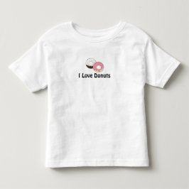 I Liebe Donuts Kleinkind T-shirt
