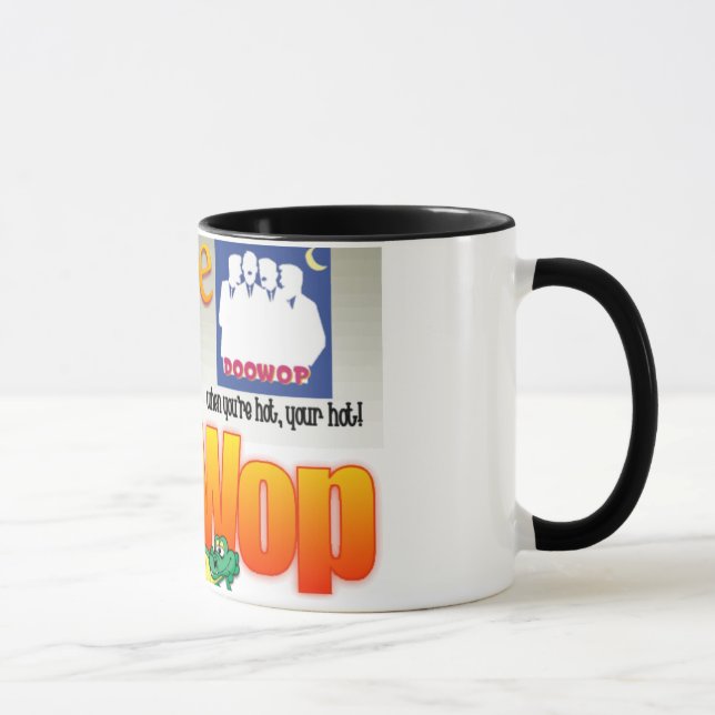 I Liebe DooWop Kaffee-Tasse Tasse (Rechts)