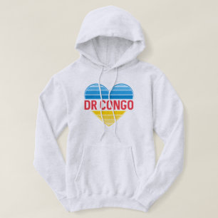 I Liebe DR Kongo, Kongo-Kinshasa Herz Hoodie
