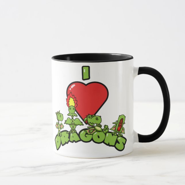 I Liebe-Drache-Tasse Tasse (Rechts)