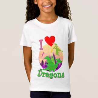 I Liebe-Drachen T-Shirt