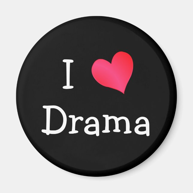 I Liebe Drama Magnet (Vorne)