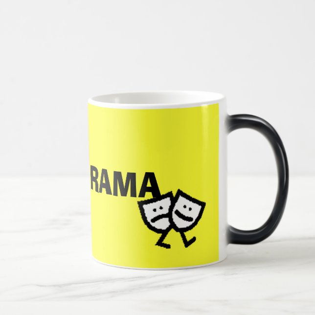I LIEBE DRAMA mit Morphing-Tasse Verwandlungstasse (Rechts)