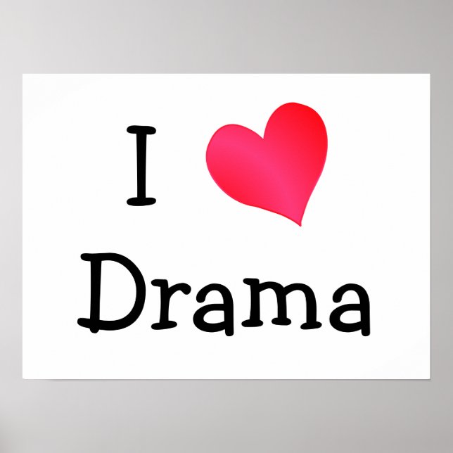 I Liebe Drama Poster (Vorne)