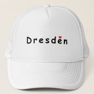 I Liebe Dresden Deutschland Truckerkappe