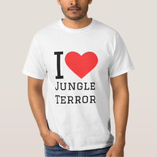 I Liebe Dschungelschrecken T-Shirt