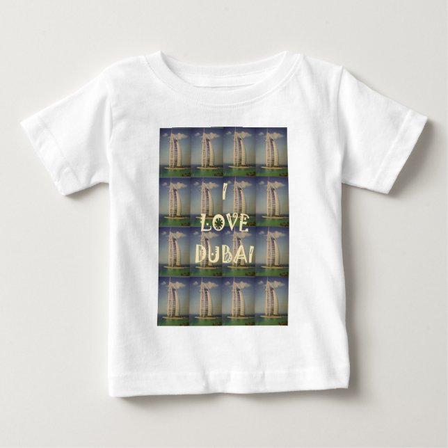 I Liebe Dubai Baby T-shirt (Vorderseite)