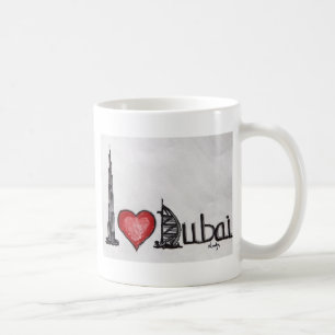 I Liebe Dubai Kaffeetasse