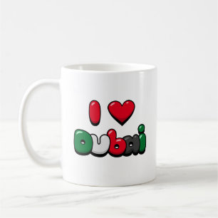I Liebe Dubai Kaffeetasse