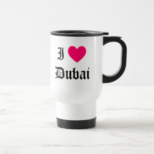 I Liebe Dubai Reisebecher