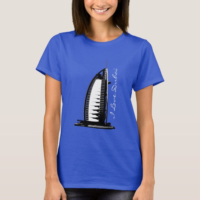 I Liebe Dubai T-Shirt (Vorderseite)